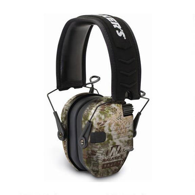 Walker's Razor Slim Shooter Ear Protection Muffs with NRR of 23dB, Camo (2 Pack)