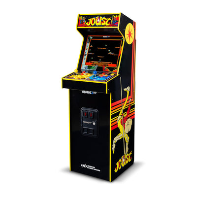 Arcade1Up Rampage, Joust Deluxe Arcade Machine with 14 Classic Games (Open Box)