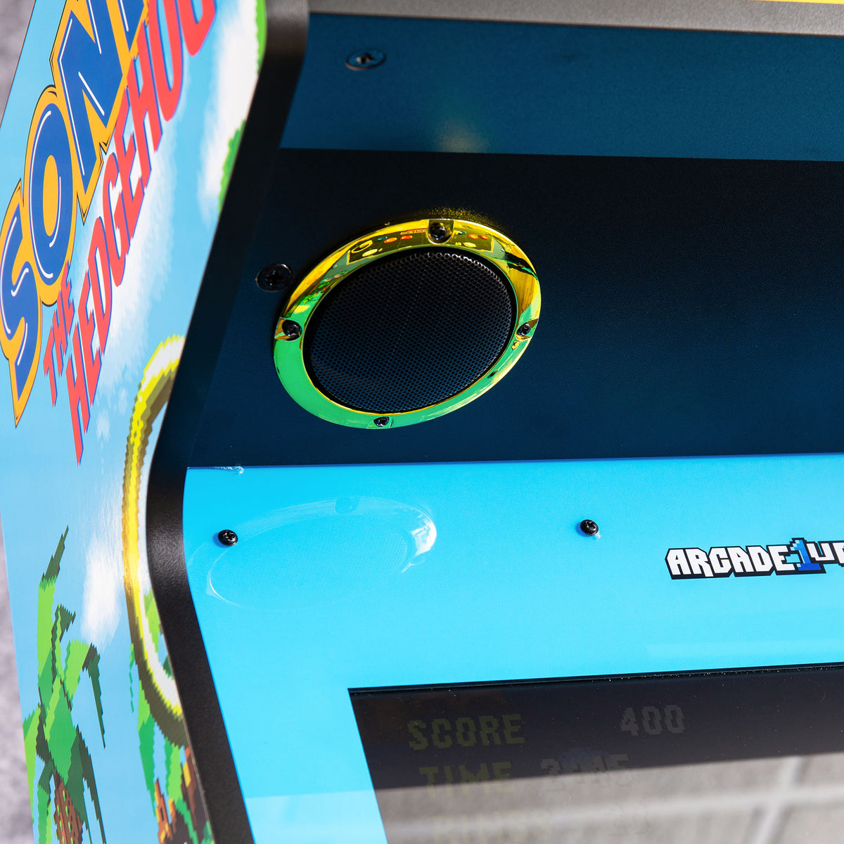 Arcade1Up Sonic the Hedgehog Deluxe Arcade Game Freestanding Machine