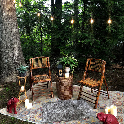 Brightech Ambience Edison White LED Waterproof String Lights, 48 Ft. (Open Box) - VMInnovations