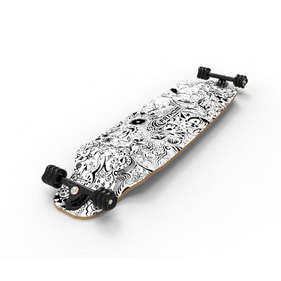 Fathom by Shark Wheel Day Dreamer Longboard | Fathom Padded Medium/Large Helmet