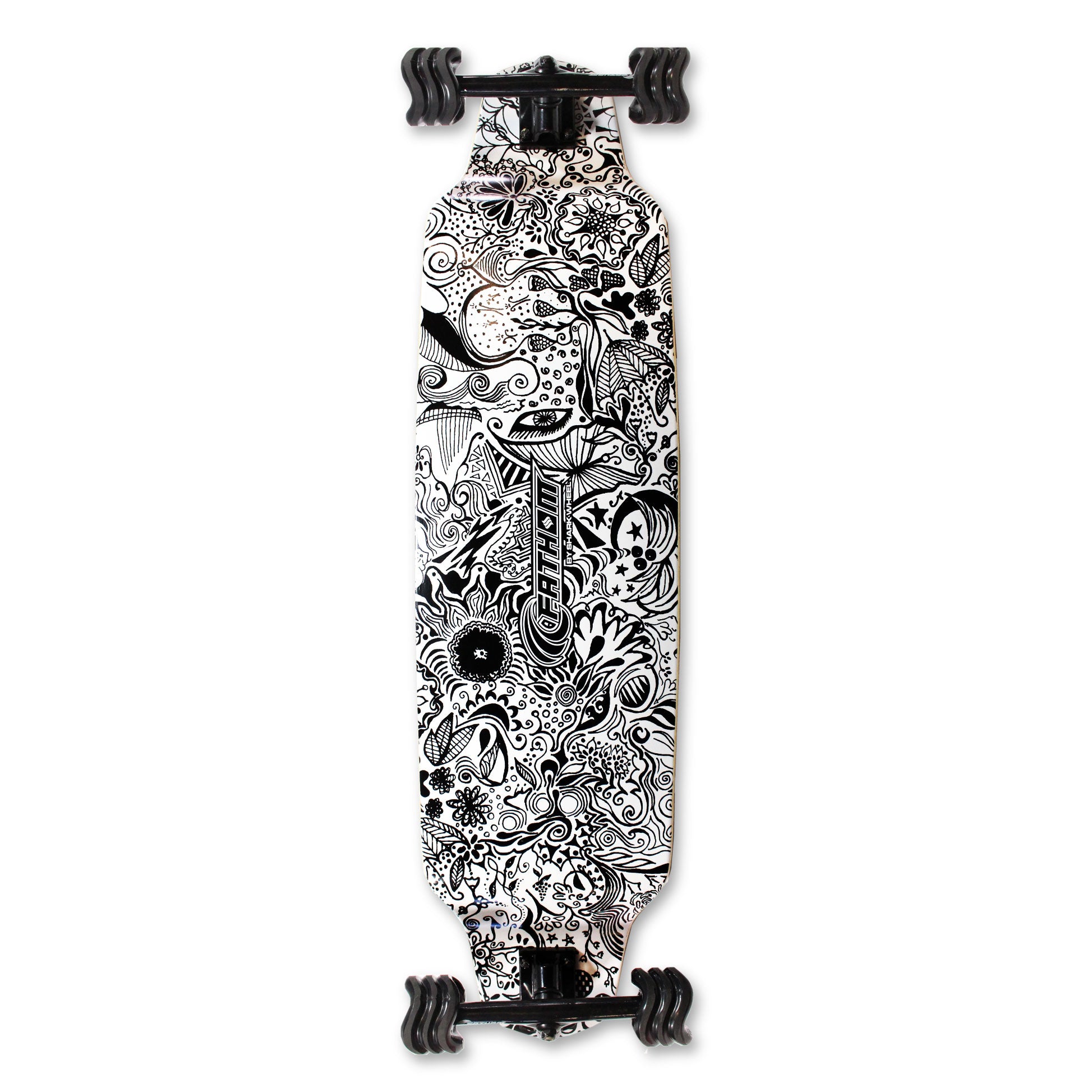 Fathom by Shark Wheel Day Dreamer Longboard | Fathom Padded Medium/Large Helmet