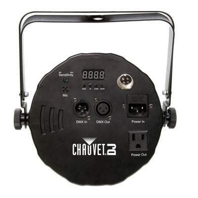 Chauvet DJ  56 LED DMX Slim Par Flat Can RGB Wash Light Effect Fixture (6 Pack)