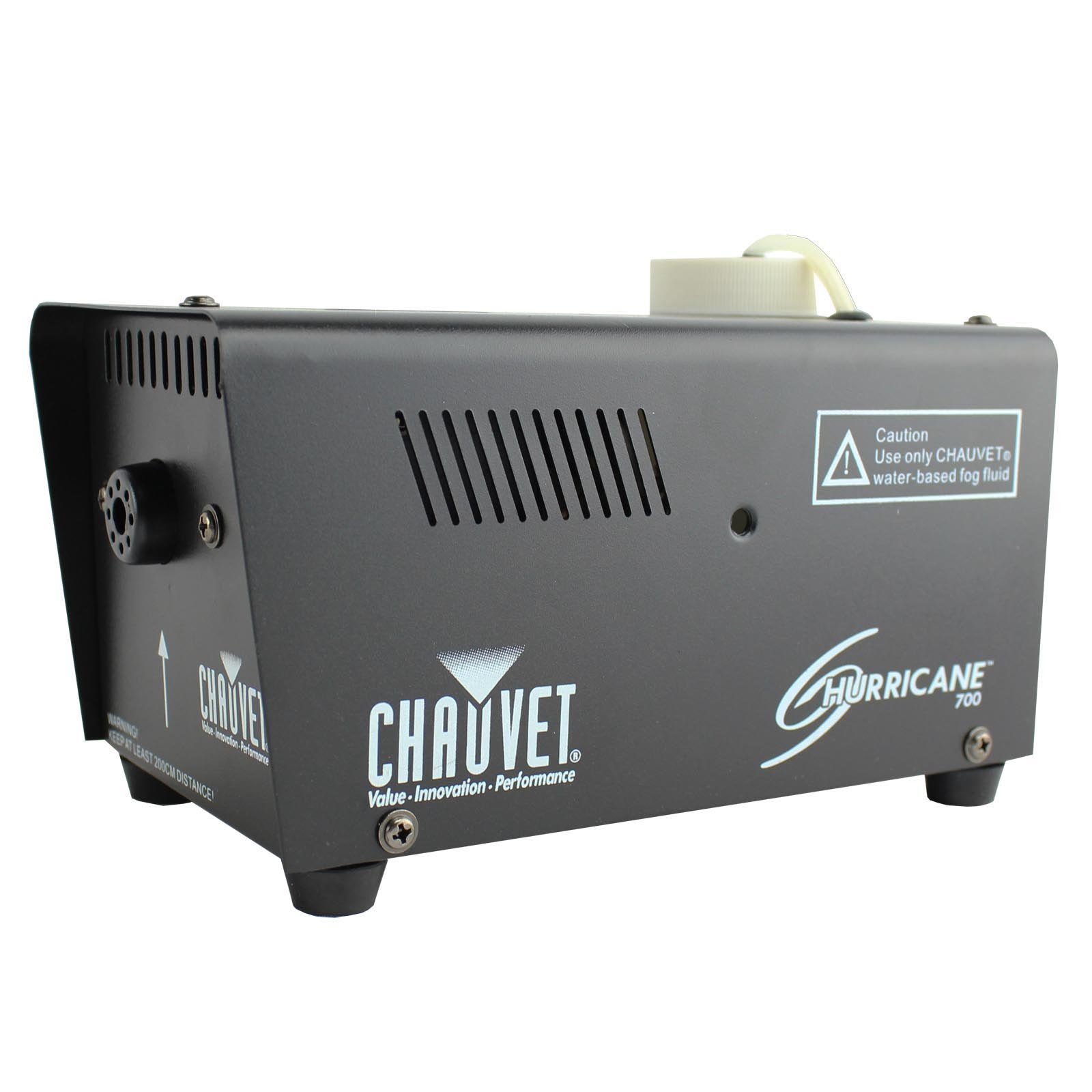 Chauvet DJ Hurricane Pro Fog Smoke Machine with 1 Gallon Bottle of Fog Fluid - VMInnovations