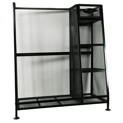 Suncast Storage Heavy Duty Metal Golf Equipment Organizer Storage Rack (4 Pack)
