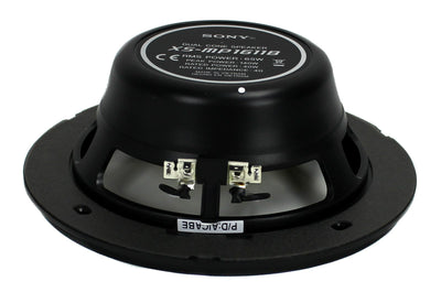 Sony XS-MP1611B 6.5" 140 Watt Dual Cone ATV/UTV Marine Stereo Speakers (8 Pack)