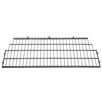 Suncast Vertical Storage Shed (2 Pack) Bundled w/ Metal Wire Shelf Rack Shelving