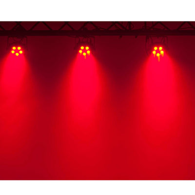 ADJ Mega Flat Hex Pak LED Lighting System w/ Bag & DMX Cables & ADJ Controller