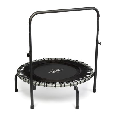 JumpSport 350i 39" Fitness Trampoline and Handle Bar with 30 Bungees (For Parts) - VMInnovations