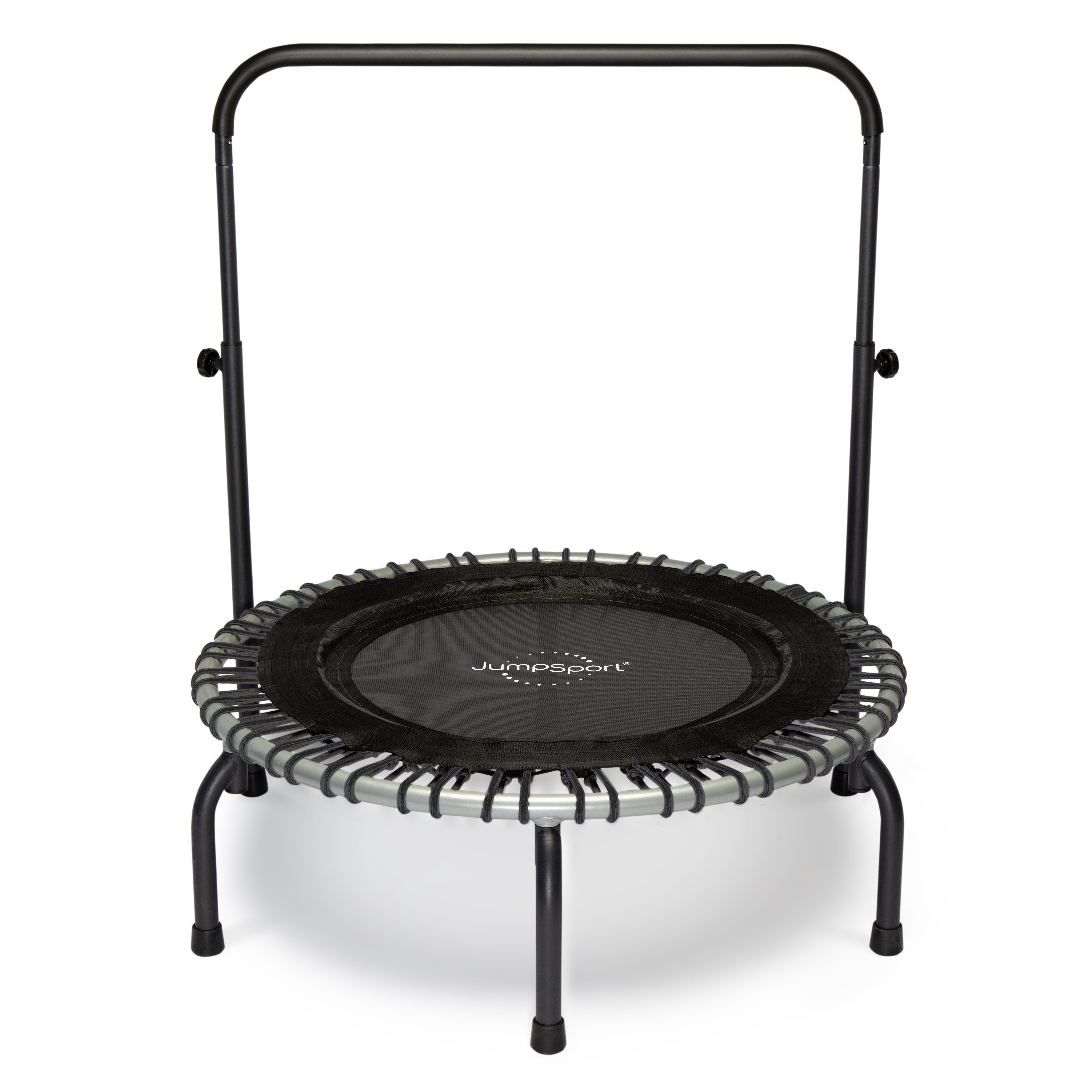 JumpSport 350i 39" Fitness Trampoline and Handle Bar with Bungees (Open Box) - VMInnovations
