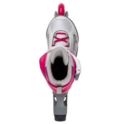 Rollerblade Bladerunner Phoenix Girls Adjustable Fitness Skate, Size 5-8 (Used) - VMInnovations