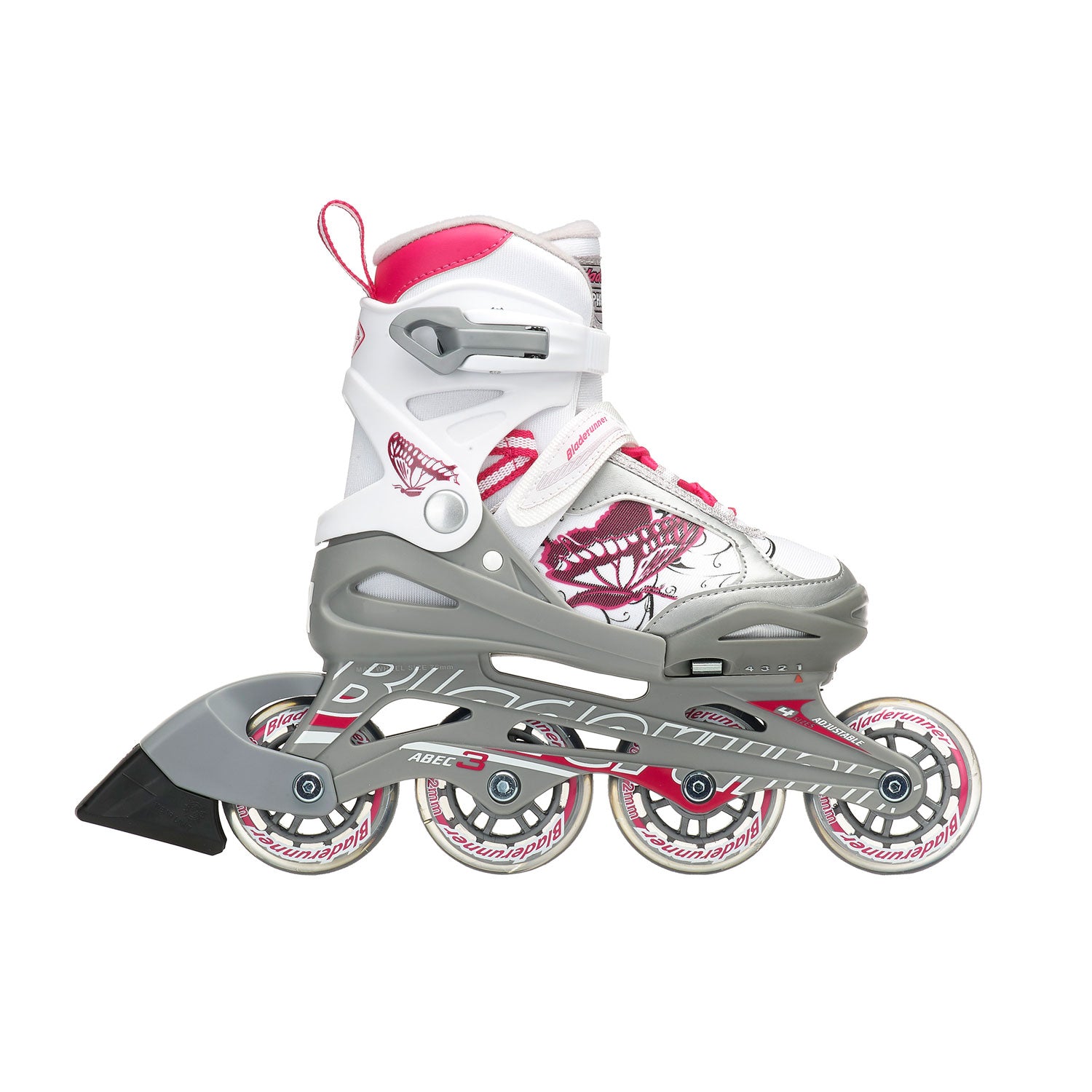Rollerblade Bladerunner Phoenix Girls Inline Skate, Size 5-8 (Open Box)