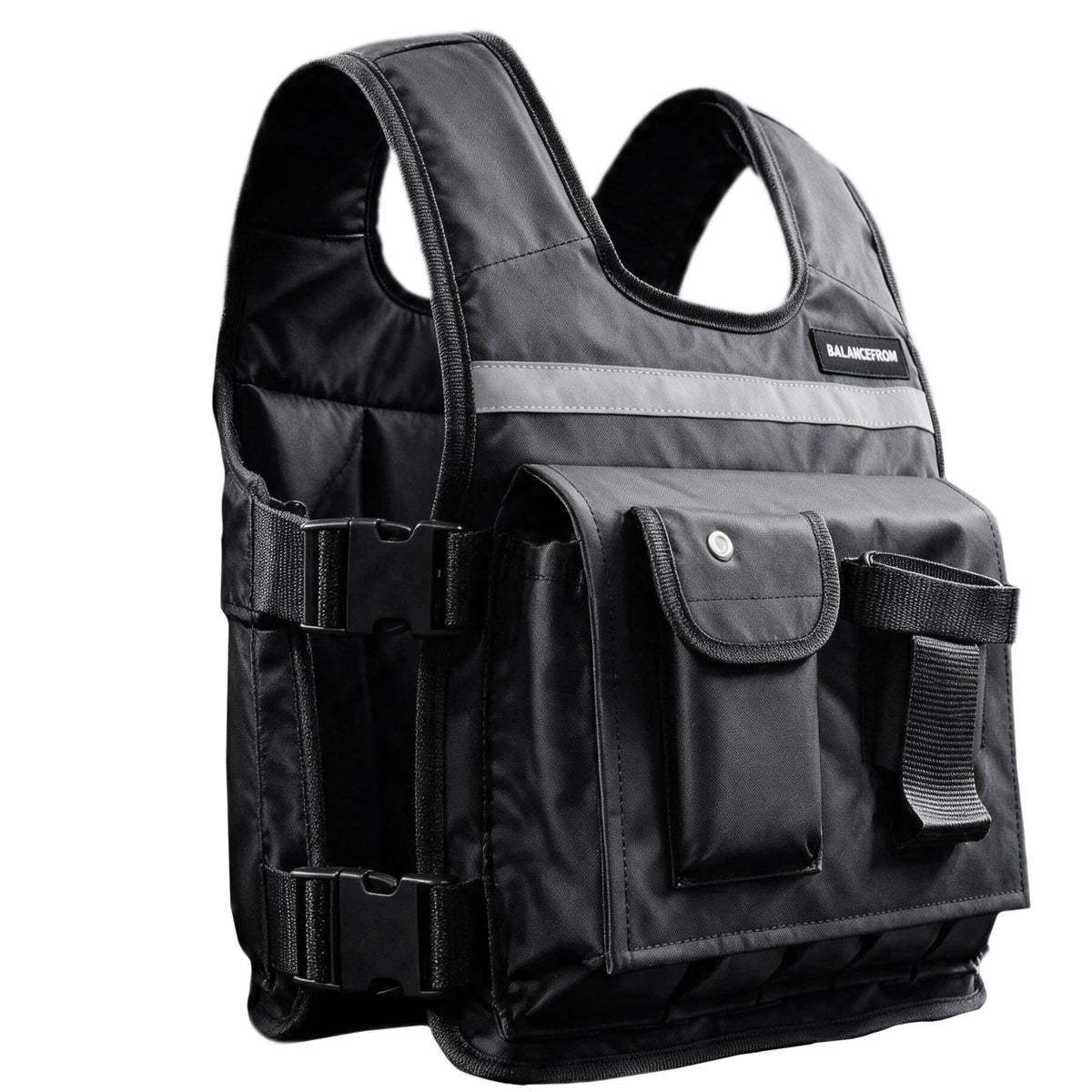 BalanceFrom 50 lb Weighted Training Vest with Quick Release and Breathable Mesh