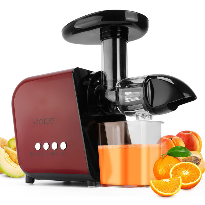KOIOS B5100 Masticating Vegetable and Fruit Juicer Machine Kitchen Appliance