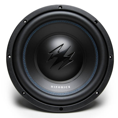 Hifonics 10 Inch Subwoofer (2 Pack) + Complete Installation Kit and Accessories