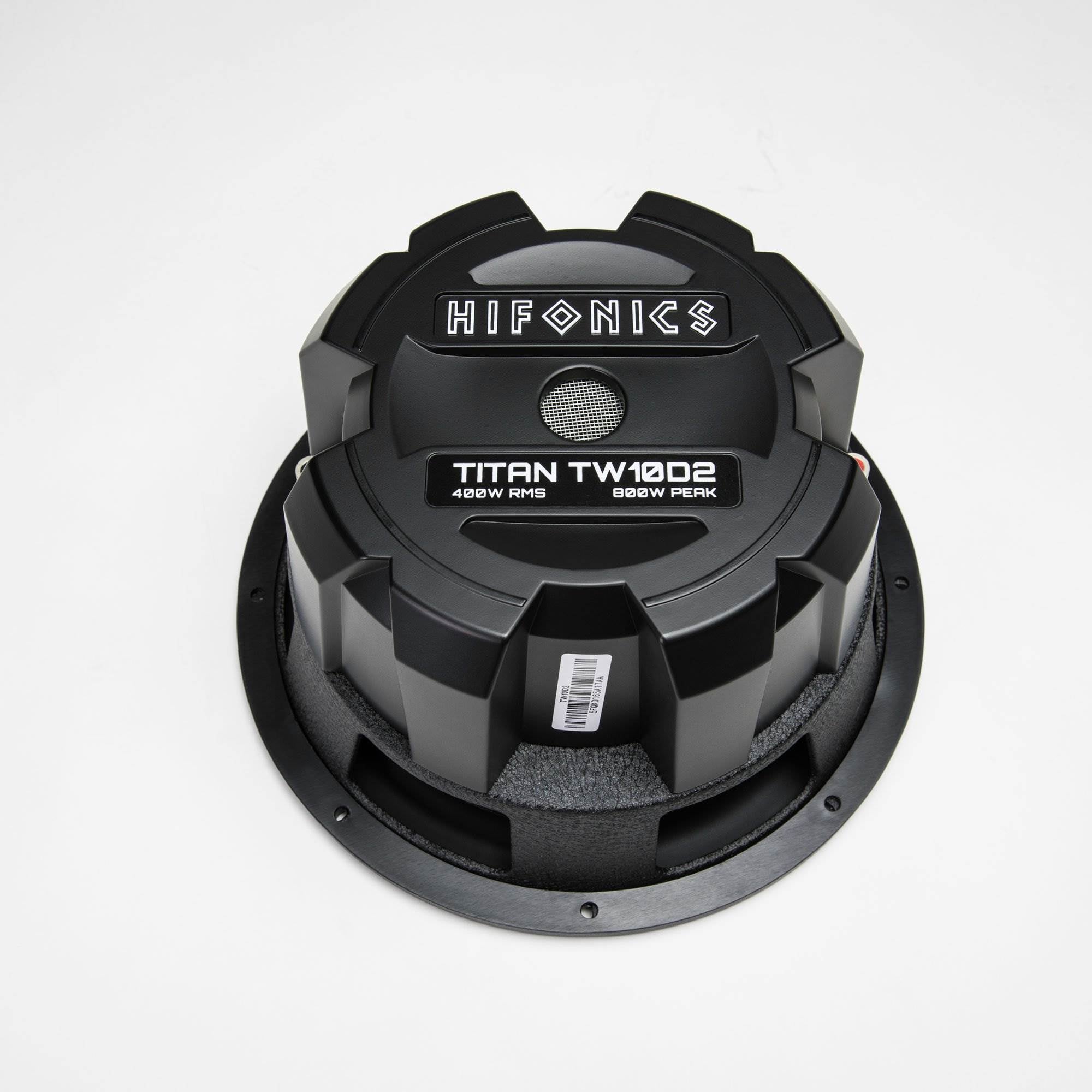 Hifonics 10 Inch Subwoofer (2 Pack) + Complete Installation Kit and Accessories