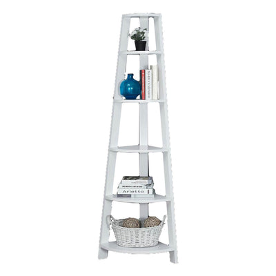 Monarch Specialties 2496 71 Inch Tall Chic Accent Etagere Bookcase (For Parts)