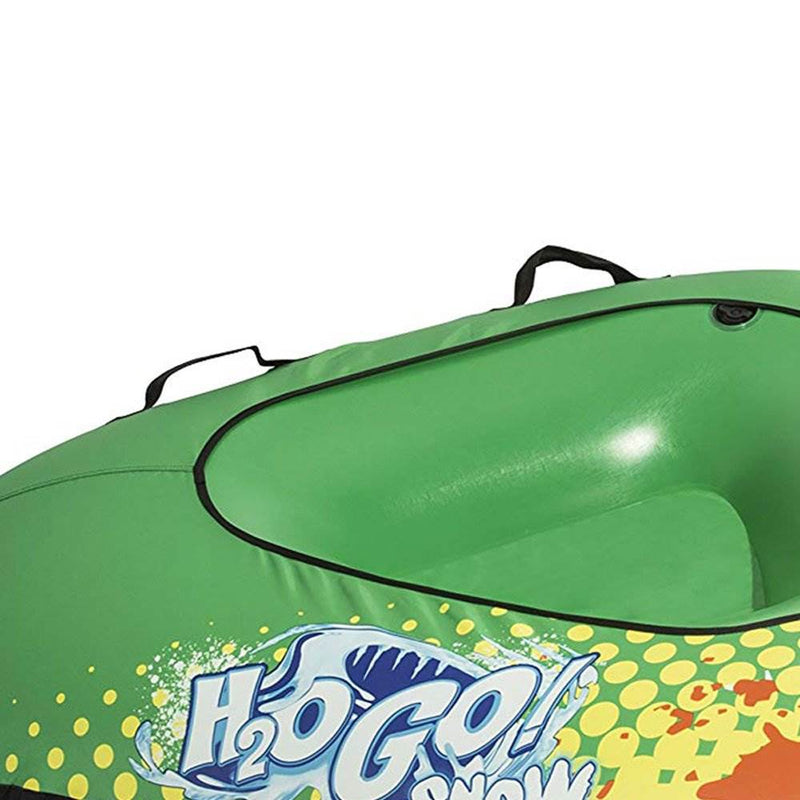 Bestway H2GO Winter Rush Inflatable Snow Tube w/ Fabric Cover, Green (Open Box)