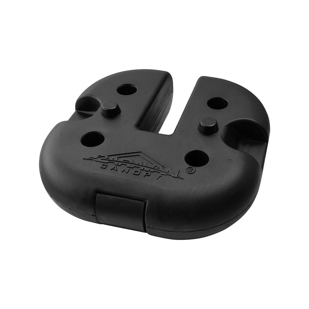 Caravan Canopy Rubber 6 Pound Cement Canopy Weight Plates, Set of 4 (Used) - VMInnovations