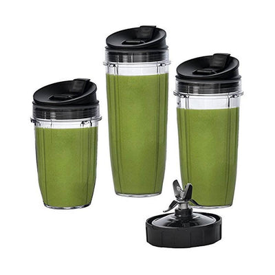 Nutri Ninja 1500W Food Processor Blender System w/ Ninja Blended Drink Handbook