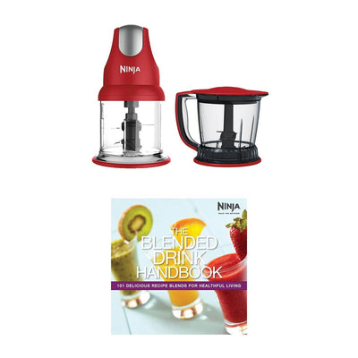 Ninja Master 400W Blender Mixer & Food Processor + Ninja Blended Drink Handbook