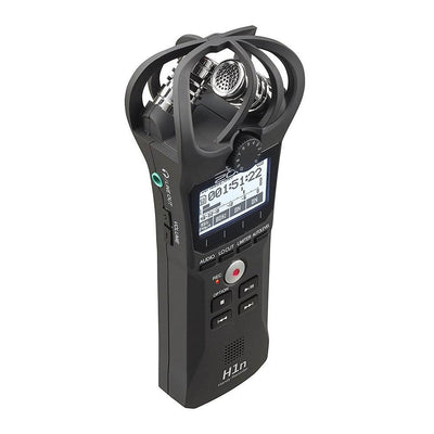 Zoom H1N Wireless Digital Audio Recorder, Q2N4K Compact 4K Camera & Bag, Black