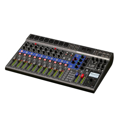 Zoom LiveTrak 12 Channel Professional Digital Mixer Recorder Set and Microphone