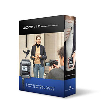 Zoom H5 & F1 Digital Audio Recorders, Q2N4K Recorder 4K Camera & Case, Black - VMInnovations