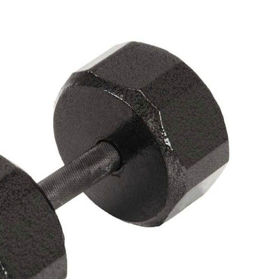 Marcy Pro TSA Hex 30 Pound Iron Home Gym Free Weight Dumbbells, Black (2 Pack)
