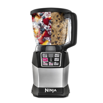 Ninja Nutri Ninja Auto iQ Blender Bundle with Cups & 101 Drink Recipe Booklet