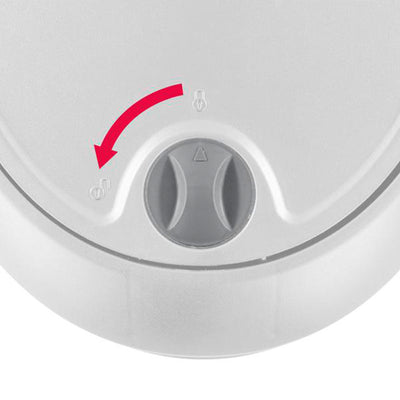 Sterilite 12.6 Gallon Locking StepOn Kitchen Garbage Wastebasket, White (4 Pack)
