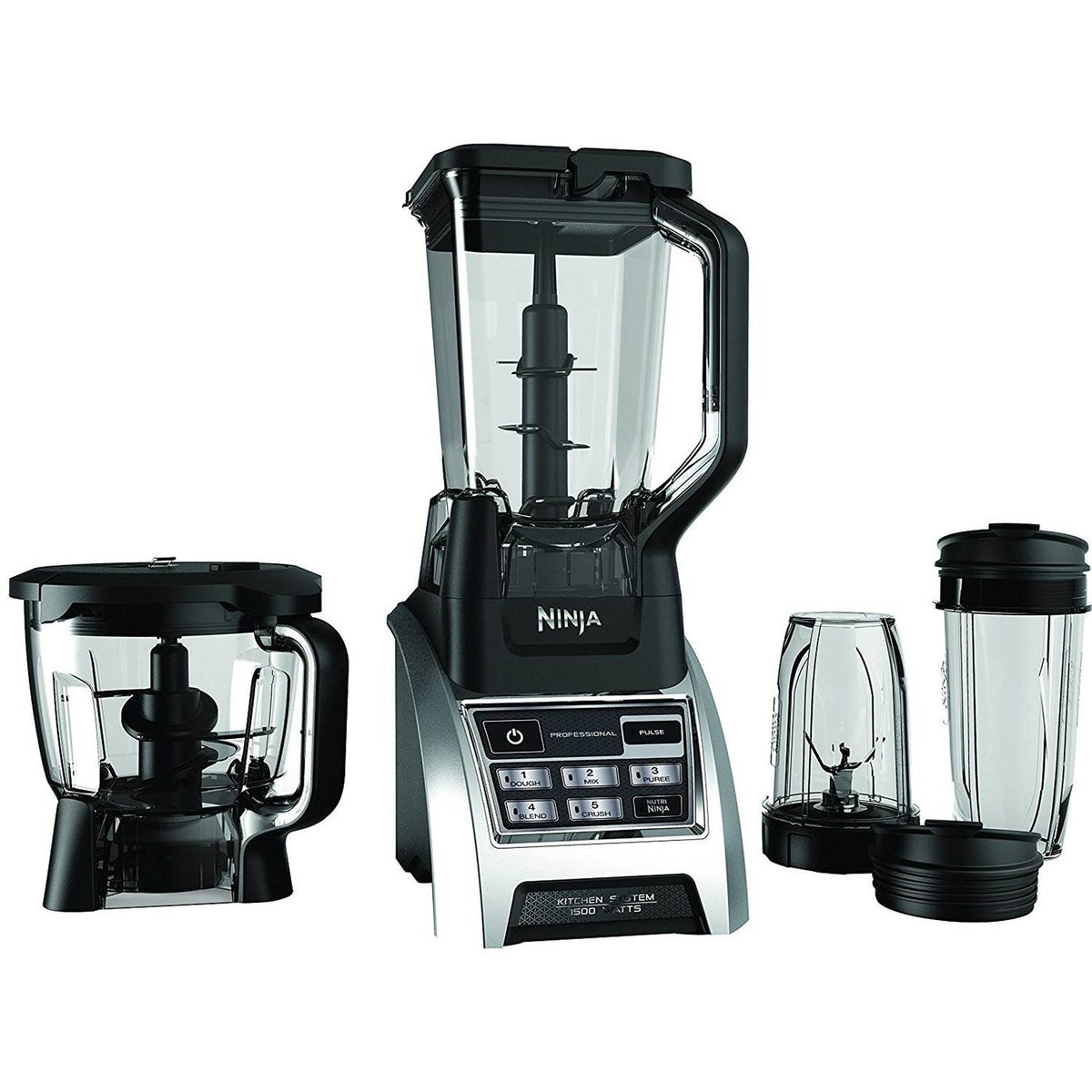 Ninja 1500W 72 Ounce Professional Kitchen Blender & 101 Drink Recipe Booklet
