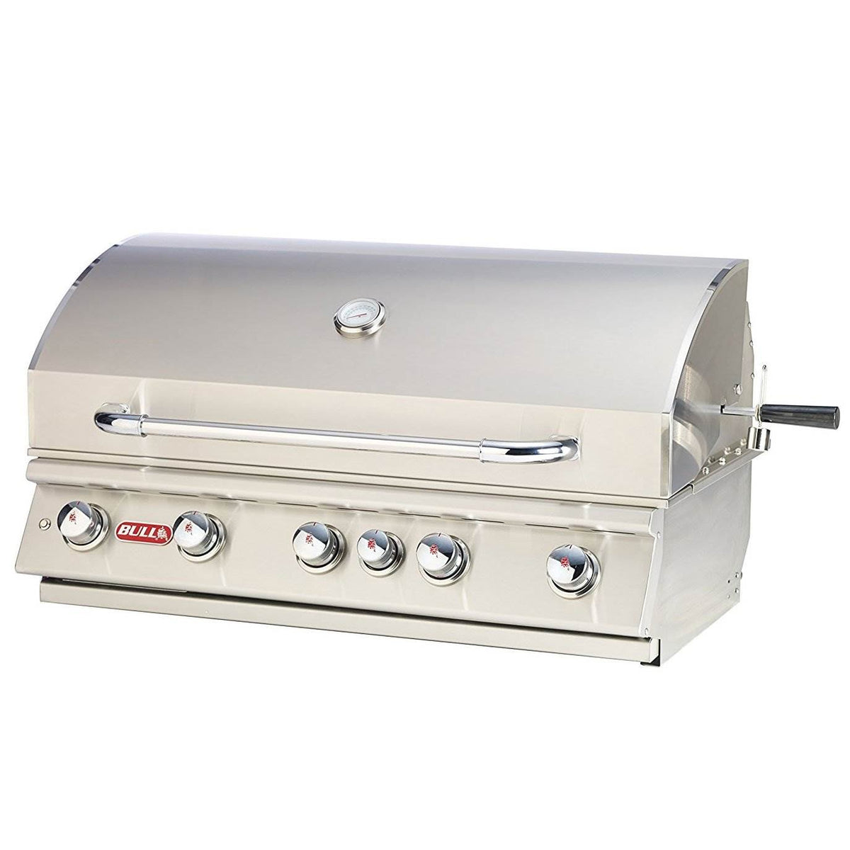 Bull Outdoor Products 5 Burner Brahma Propane Outdoor Grill w/ Accessory Package