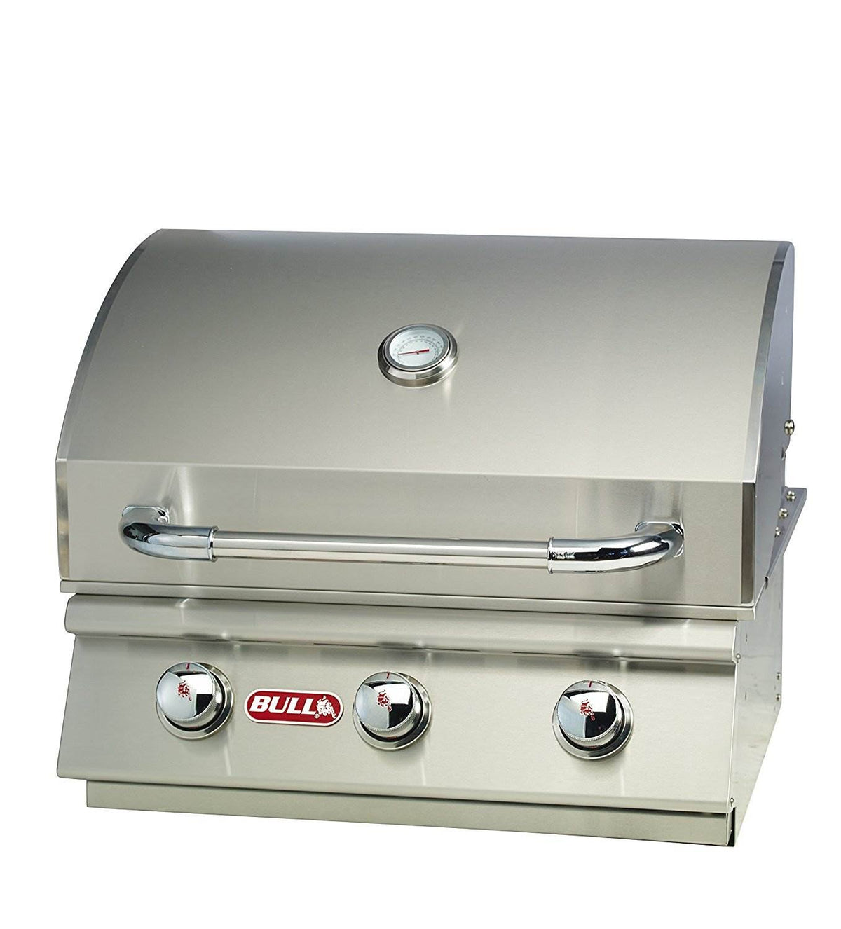 Bull Steer 3 Burner 24'' Stainless Steel Propane Grill Head & Accessory Package