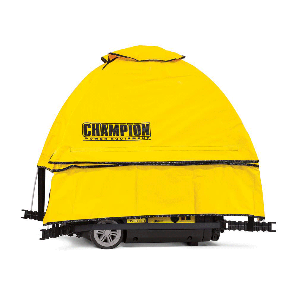 Champion 3100 Watt Quiet Gasoline Inverter Generator + Storm Shield Cover