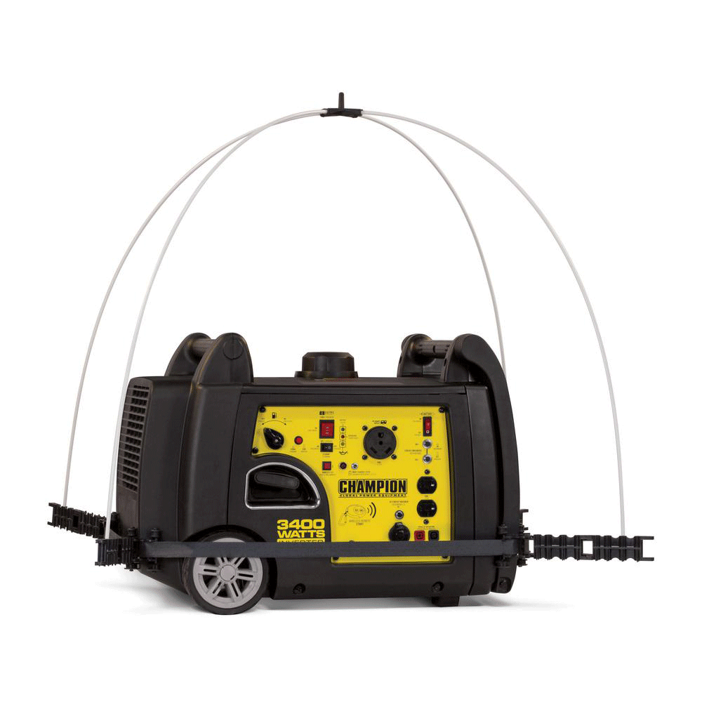 Champion 3100 Watt Quiet Gasoline Inverter Generator + Storm Shield Cover
