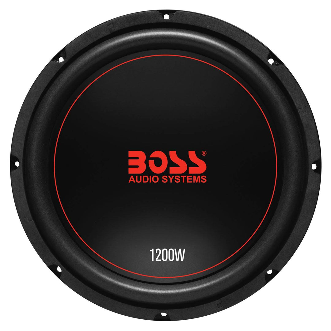 Boss Chaos Exxtreme 12 Inch 1200 Watt Dual Voice Coil 4 Ohm Car Audio Subwoofer