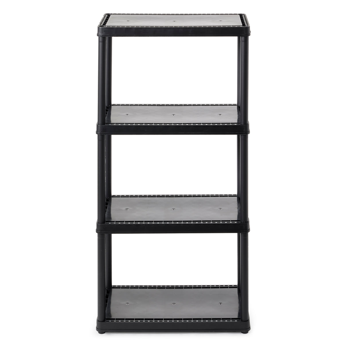 Gracious Living 4-Tier Shelf Indoor Garage Storage Shelving Unit (8 Pack)