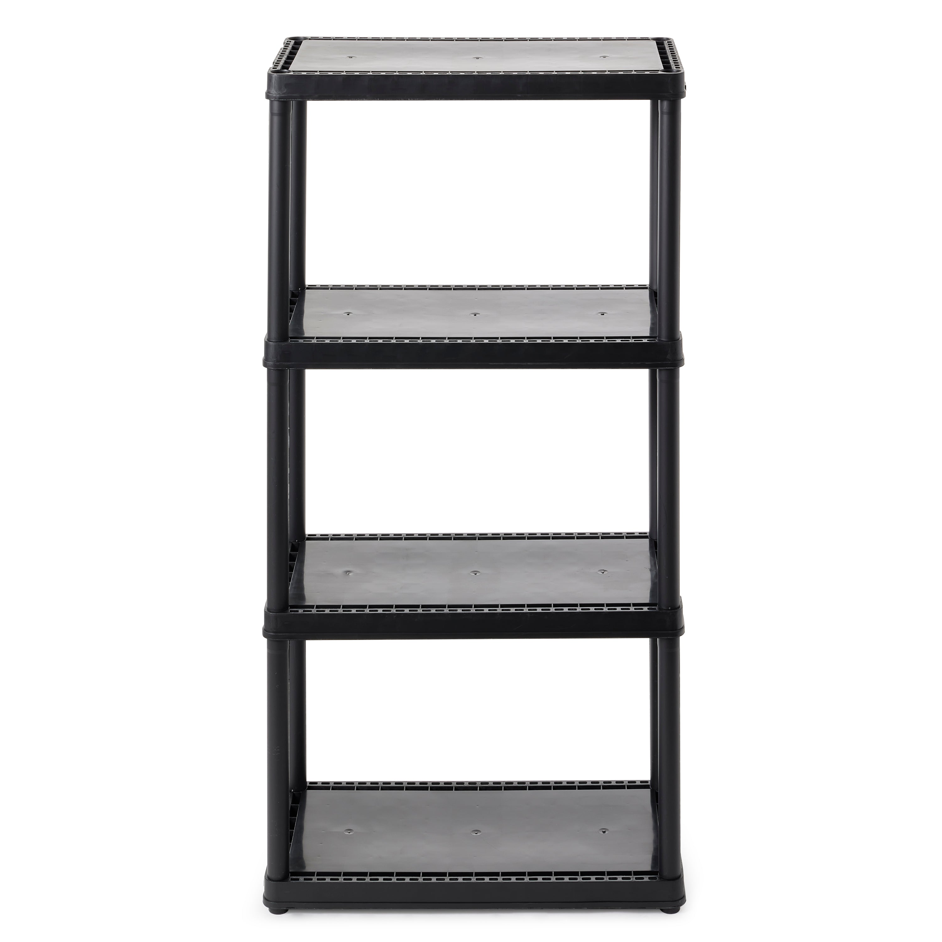 Gracious Living 4 Tier Shelf Indoor Garage Storage Shelving Unit (6 Pack) - VMInnovations
