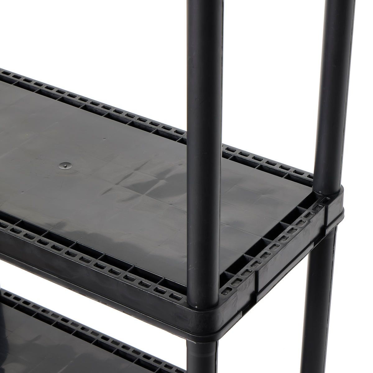 Gracious Living 4-Tier Shelf Indoor Garage Storage Shelving Unit (7 Pack)