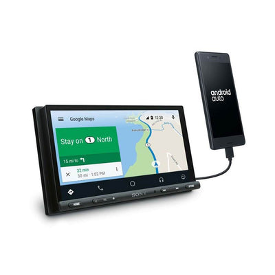 Sony 6.95 Inch 55W Double DIN Auto Media Receiver with Bluetooth (For Parts)