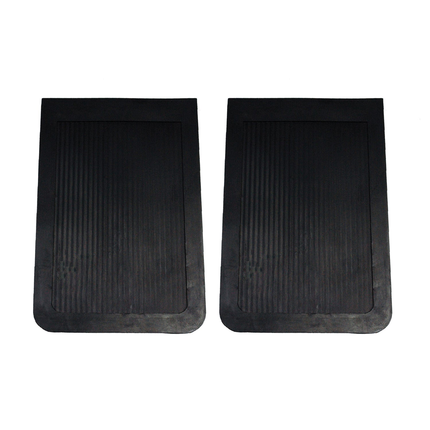 Highland Universal Truck Rubber Mud Flap Splash Guards (Set of 2) (Open Box)