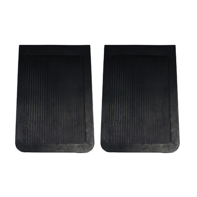 Highland Universal Truck Rubber Mud Flap Splash Guards (Set of 2) (Open Box)