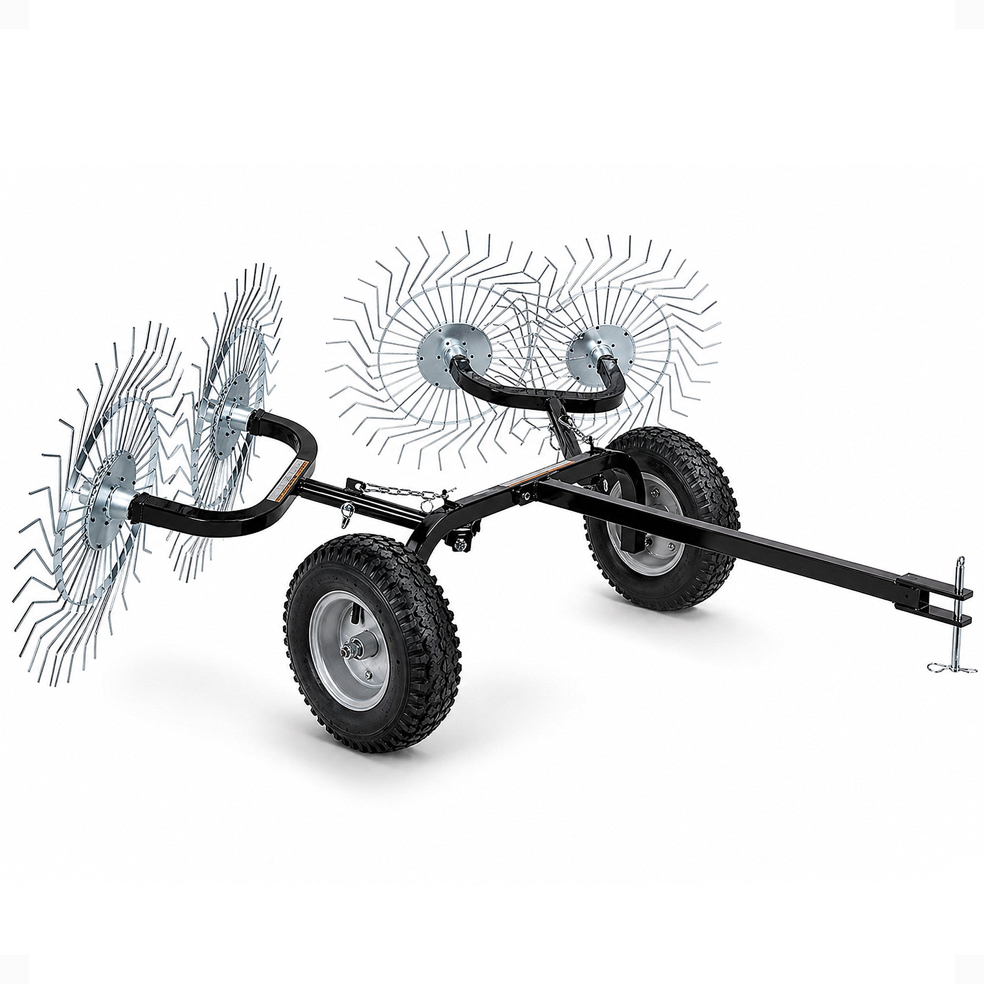 Yard Tuff Acreage Rake, Steel Tow Behind Dethatcher for Lawn/Garden, 48 In(Used) - VMInnovations