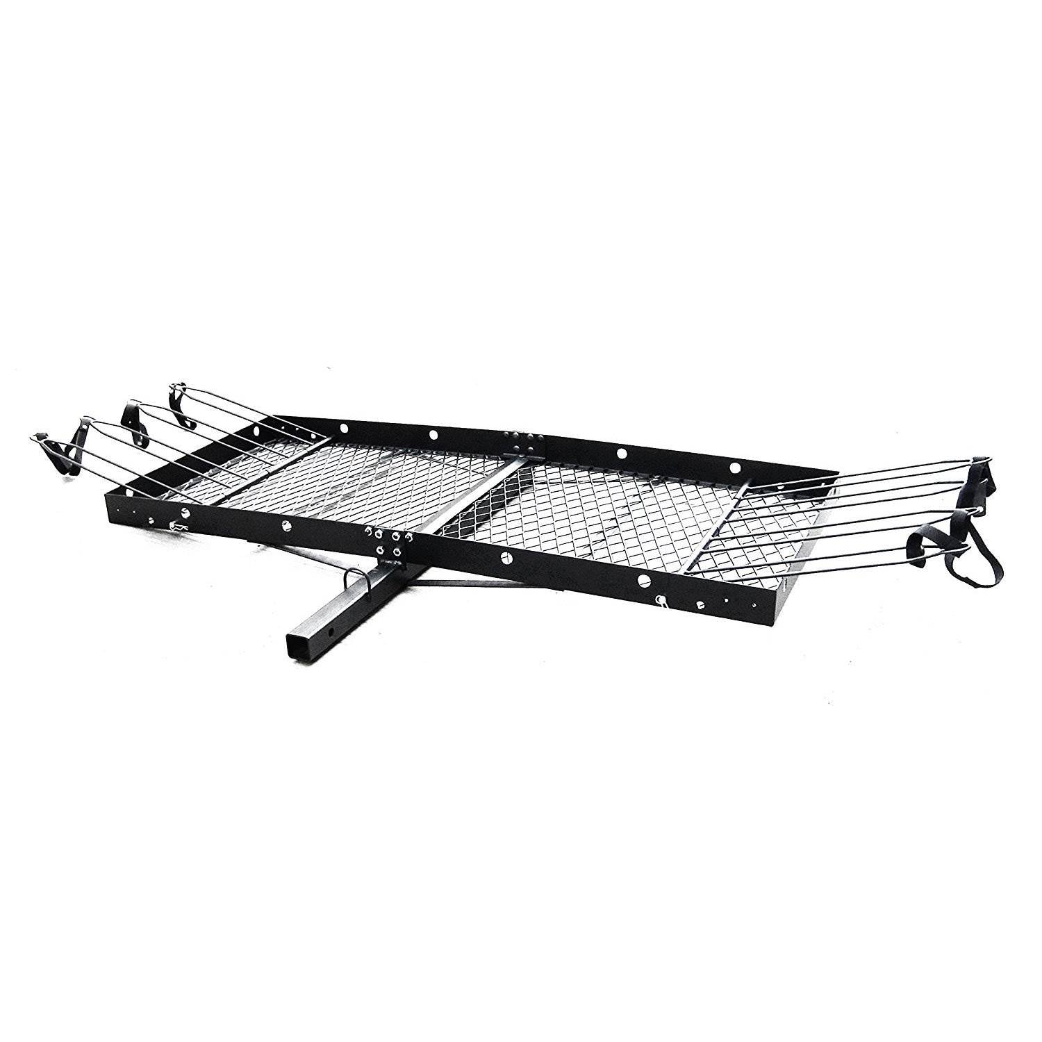 Tow Tuff 62" Steel Cargo Carrier and Bike Rack, Fits All 2" Receivers (Open Box) - VMInnovations