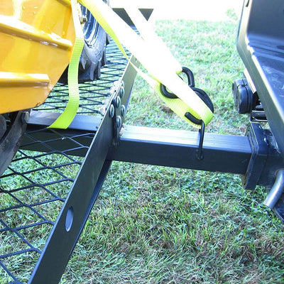 Tow Tuff 62" Steel Cargo Carrier and Bike Rack, Fits All 2" Receivers (Open Box)