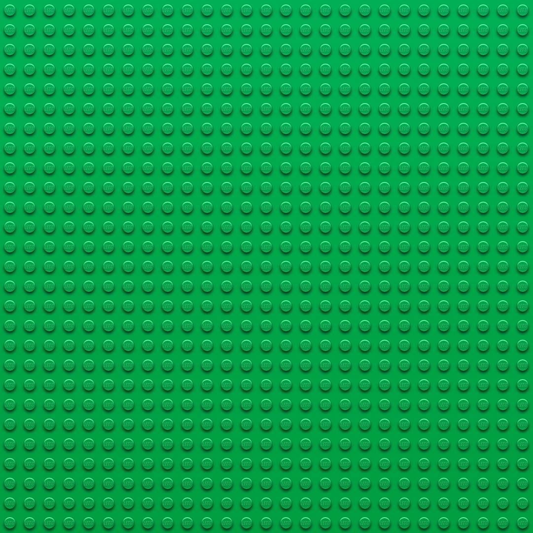 LEGO Base 32 x 32 Stud Building Plate 10 x 10 Inch Platform, Green (2 Pack)