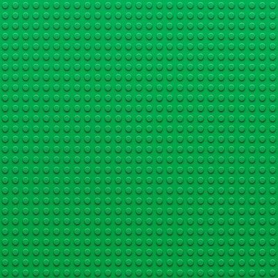 LEGO Base 32 x 32 Stud Building Plate 10 x 10 Inch Platform, Green (2 Pack)