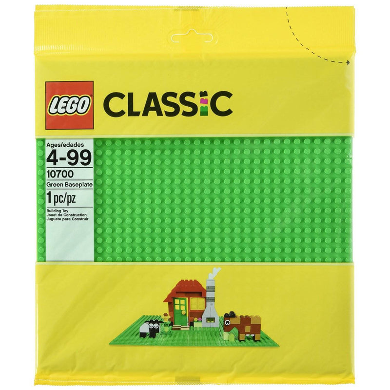 LEGO Base 32 x 32 Stud 10 x 10 Inch Building Plate Platform, Green (4 Pack)