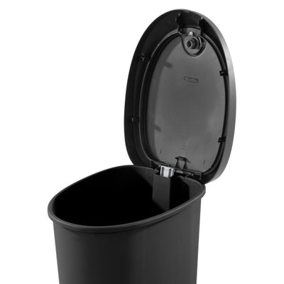 Sterilite 12.6 Gallon Locking Lid Step On Kitchen Wastebasket Trashcan, 8 Pack - VMInnovations